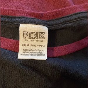 Pink Victoria’s Secret tee shirt